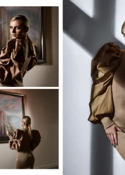 Portfolio Modelka w sesji zdjęciowej do magazynu Lion w stylizacji dobranej przez Anię Śmiechowską